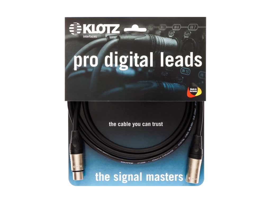 Картинка Акустический кабель Klotz D2-3X1K1-10,0 - лучшая цена, доставка по России. Фото N3