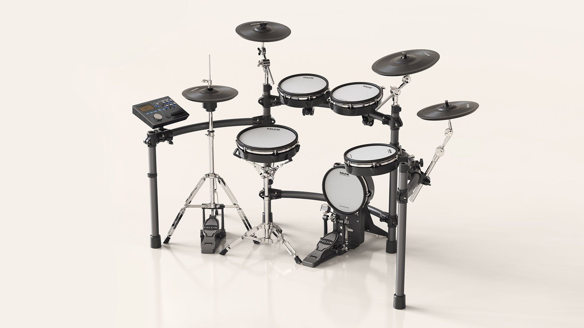 Картинка Цифровая ударная установка Nux DM-8 - лучшая цена, доставка по России. Фото N5