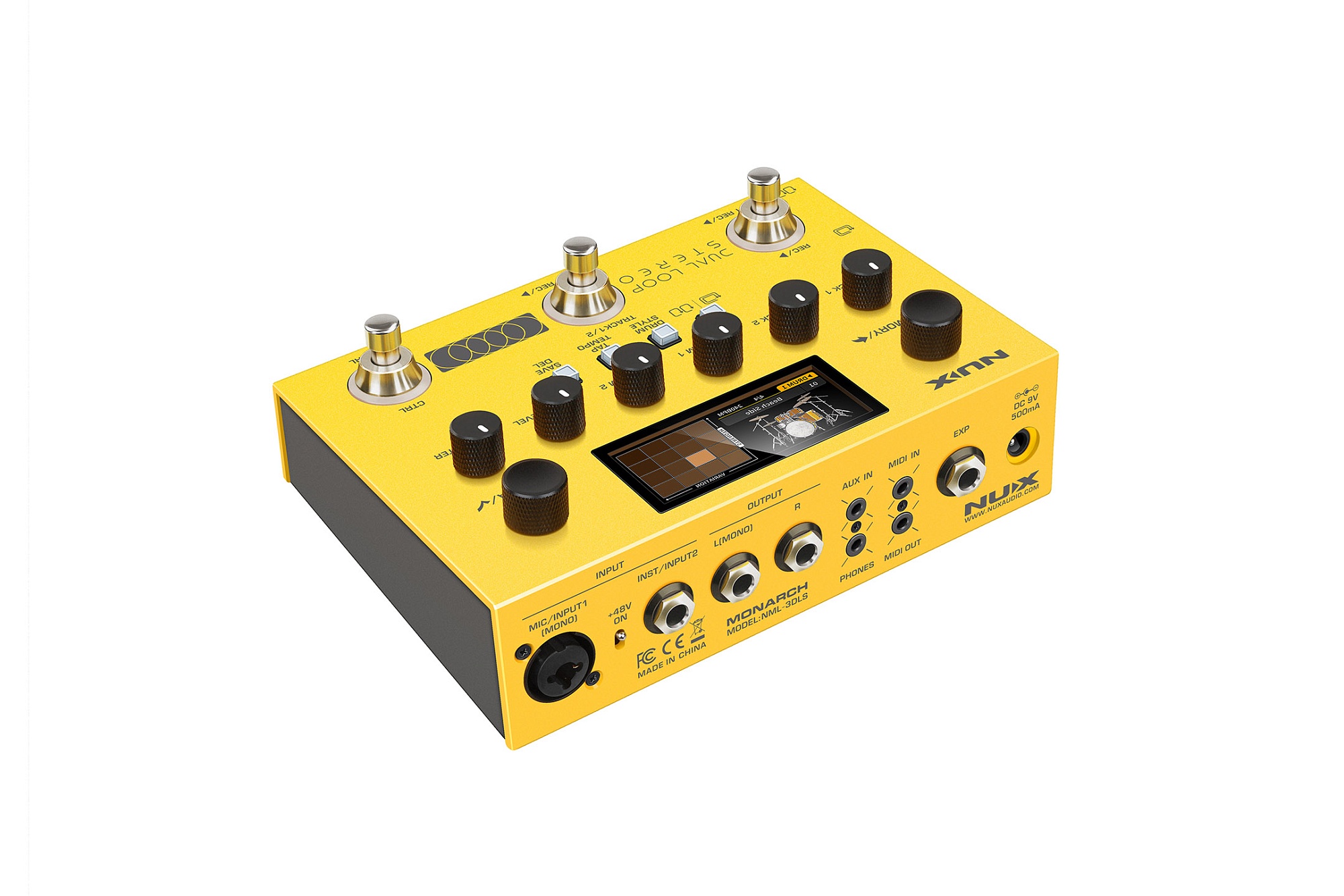 Картинка Педаль эффектов Nux NML-3DLS Dual Loop Stereo - лучшая цена, доставка по России. Фото N5
