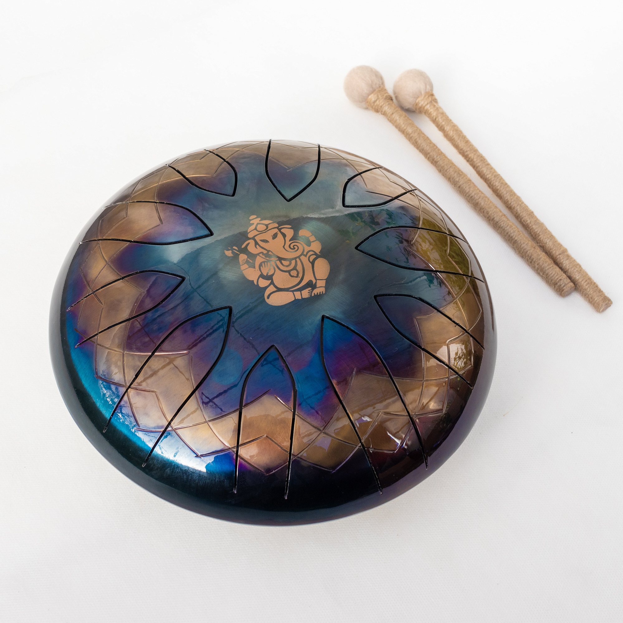 Картинка Глюкофон Shiny Steel Drums SSD-Ganesh - лучшая цена, доставка по России. Фото N2