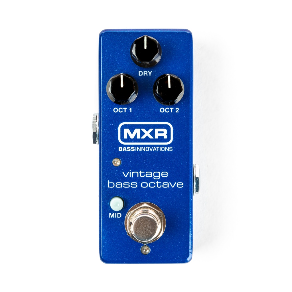 Картинка Педаль Dunlop M280G1 MXR Vintage Bass Octave Mini Педаль эффектов, басовая - лучшая цена, доставка по России