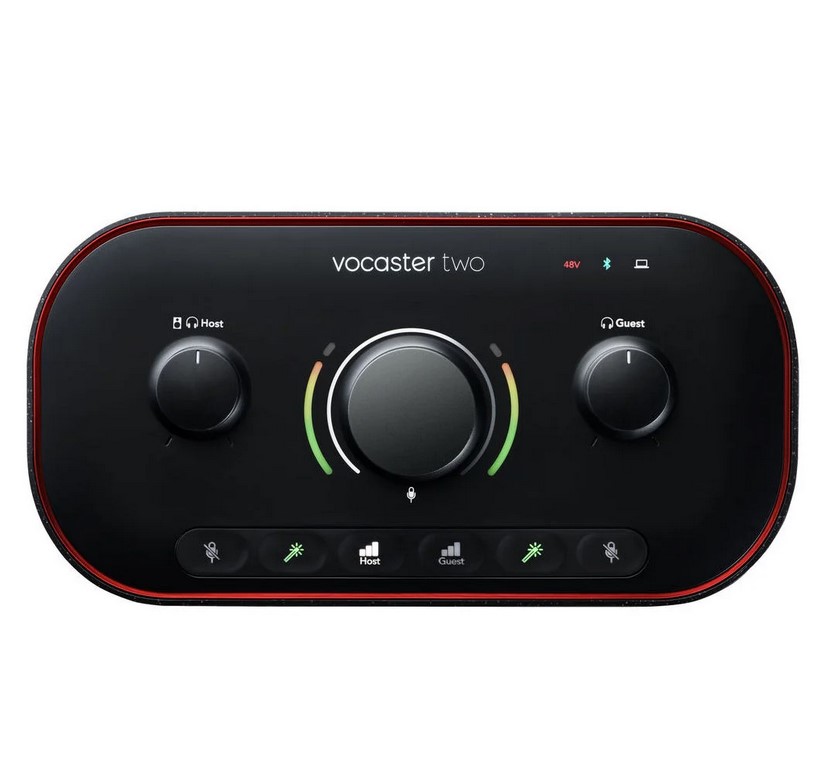 Картинка Комплект для звукозаписи Focusrite Vocaster-Two-Studio - лучшая цена, доставка по России. Фото N3
