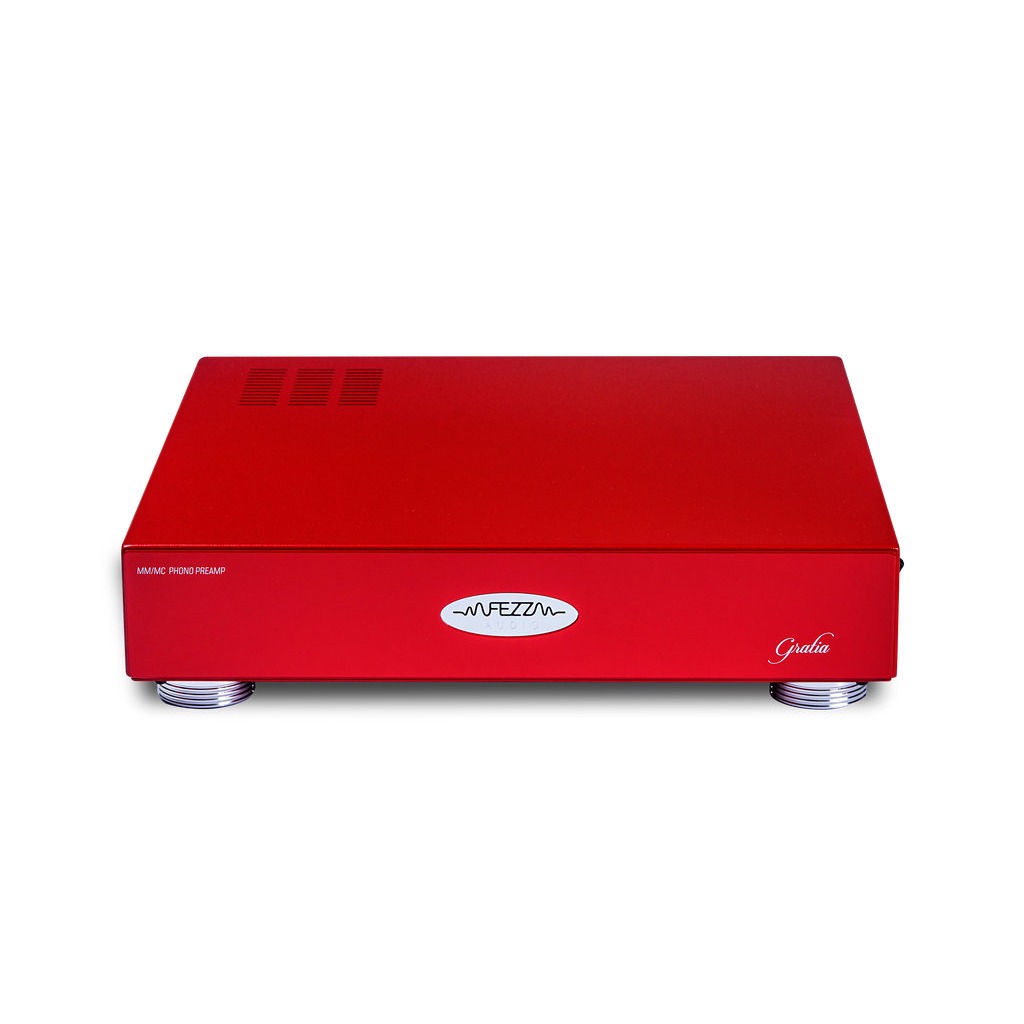 Картинка Фонокорректор Fezz Audio Gratia MM/MC Powered by Burson pamp Burning red - лучшая цена, доставка по России