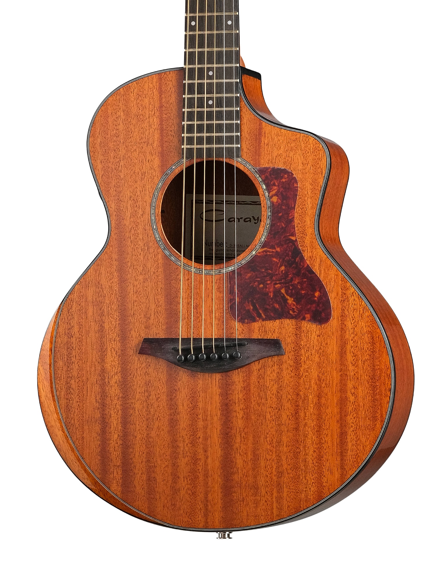 Картинка Электроакустическая гитара Caraya D-36S-ALL-MAH - лучшая цена, доставка по России. Фото N2