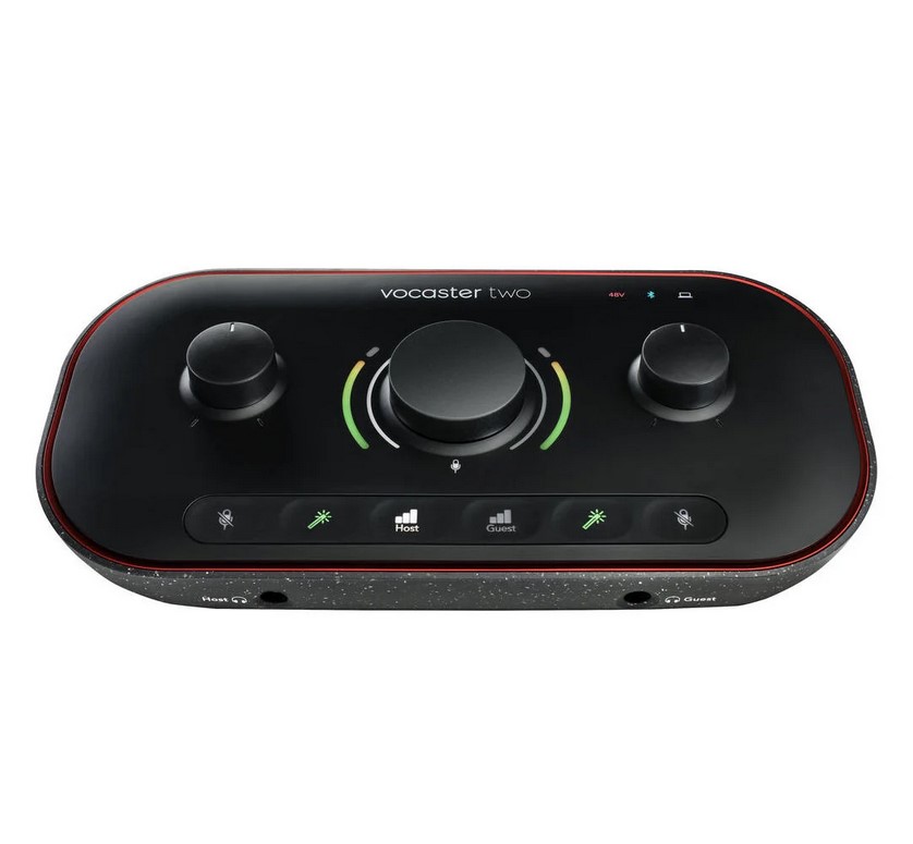 Картинка Комплект для звукозаписи Focusrite Vocaster-Two-Studio - лучшая цена, доставка по России. Фото N2
