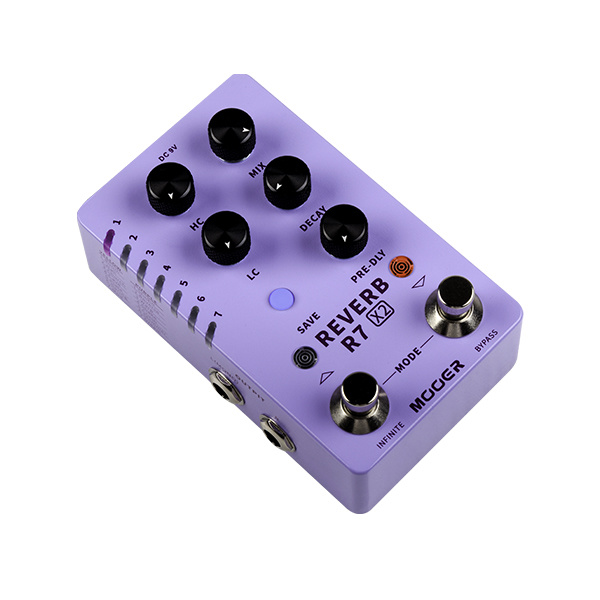 Картинка Педаль эффектов Mooer M723 R7 X2 Reverb - лучшая цена, доставка по России. Фото N6