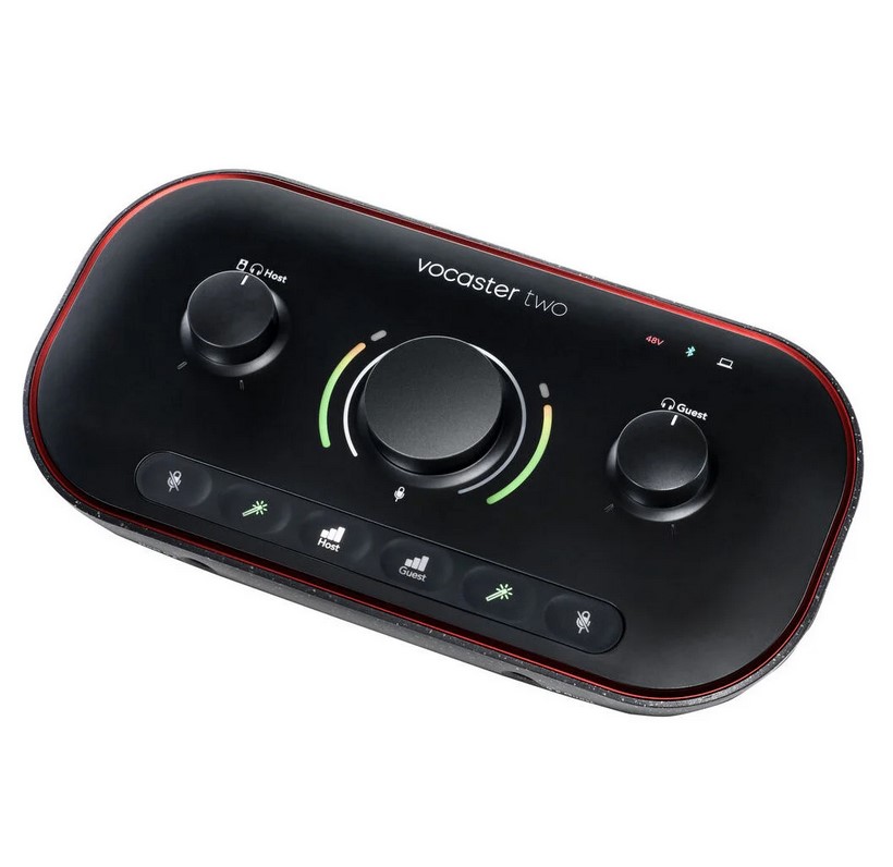 Картинка Комплект для звукозаписи Focusrite Vocaster-Two-Studio - лучшая цена, доставка по России. Фото N4