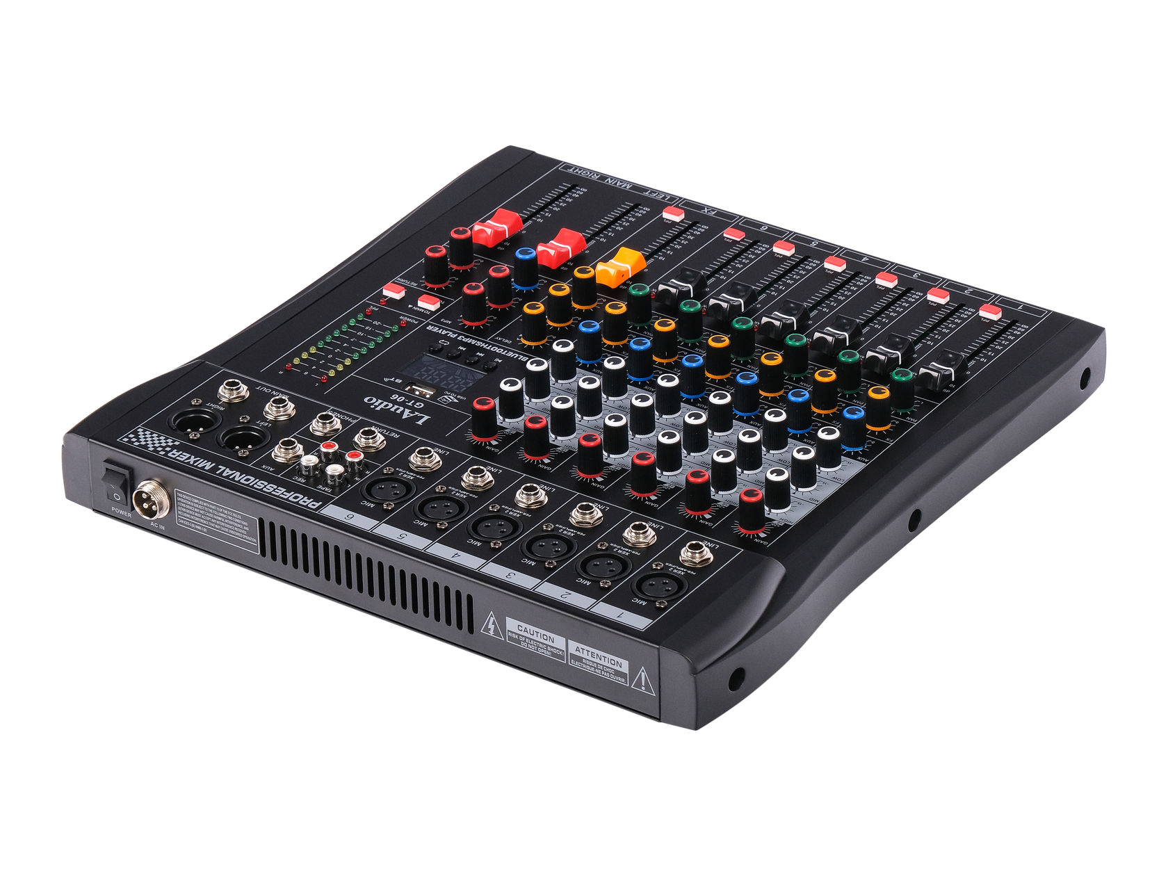 Картинка Микшерный пульт LАudio GT-06 - лучшая цена, доставка по России. Фото N2
