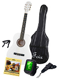 Картинка Классическая гитара 3/4 Foix FCG-2036CAP-WH-3/4 - лучшая цена, доставка по России