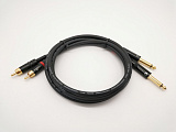 Картинка Аудиокабель Zzcable E57-2RCA-2J-0200-0 - лучшая цена, доставка по России