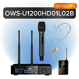 Картинка Беспроводная микрофонная система Октава OWS-U1200HD01L02B - лучшая цена, доставка по России