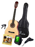 Картинка Классическая гитара 3/4 Foix FCG-2036CAP-NA-3/4 - лучшая цена, доставка по России