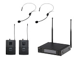 Картинка Беспроводная микрофонная система Soundsation WF-U2302PP - лучшая цена, доставка по России
